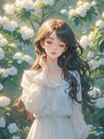 薄雪不言愛，春深兩相誤