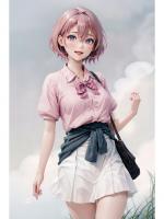 輕煙染日暮白易之喬歲暖