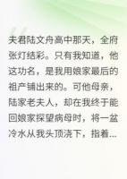 成婚三年，婆母指我肚子罵我荒田